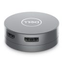 Adaptateur Multiport 6en1 DELL DA305 USB-C - Gris