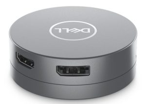 Adaptateur Multiport 6en1 DELL DA305 USB-C - Gris
