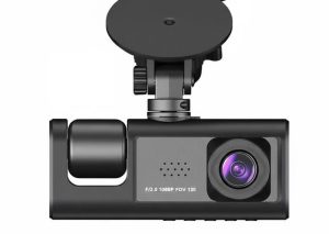 Caméra de Surveillance Black Box 1296P pour Voiture - Noir