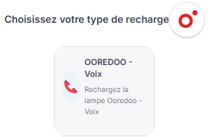 Recharge En Ligne Ooredoo 20DT