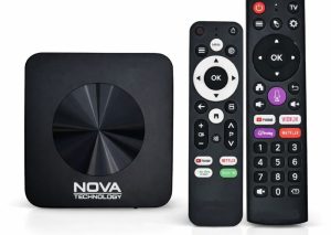 Box Android NOVA 8K HDR 4GO 64GO Avec Forfait 12 Mois Gratuit
