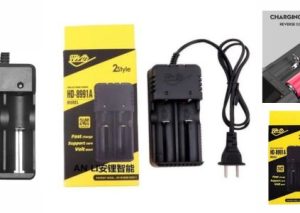 Chargeur De Piles Rechargeable 5 W Avec 2 Emplacements