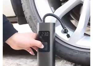 Compresseurs d’Air Portatifs Numérique Gonfleur de Pneus Electriques